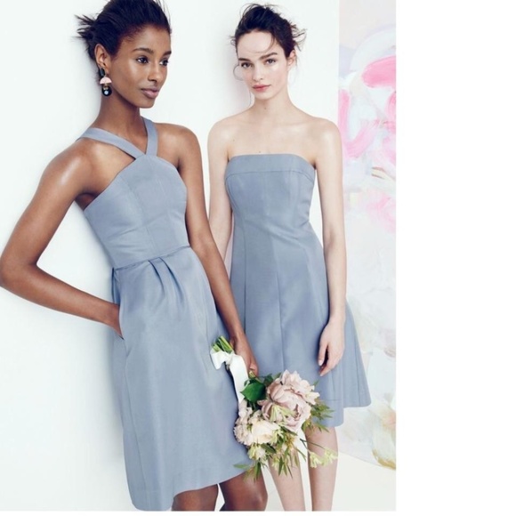 Strapless JCREW Maisie Wedding Collection Dress - Picture 1 of 5